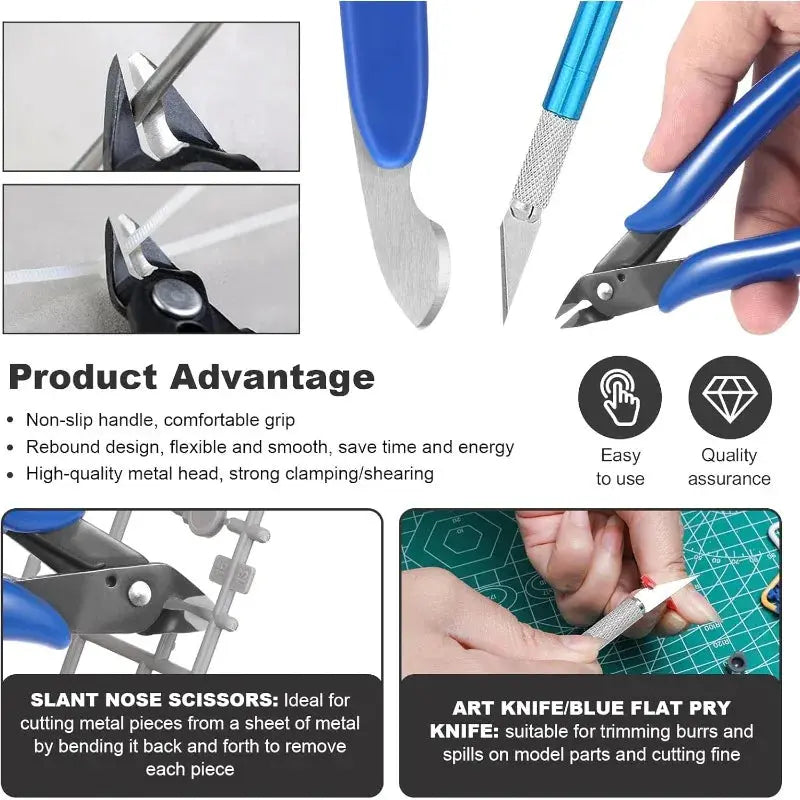 DIY Model Making Starter Tool Kit - Model to assemble