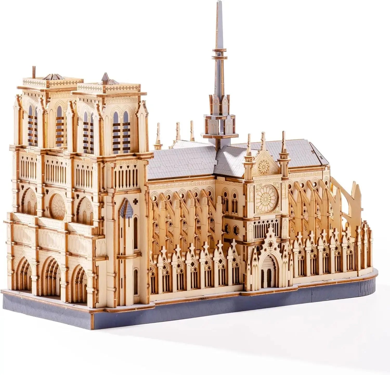 Paris Cathedral Wooden Model Kit - Model to assemble