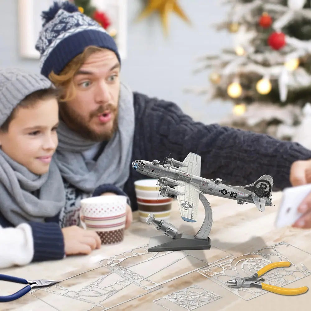 Airplane Fighter Metal Model Kit - Model to assemble