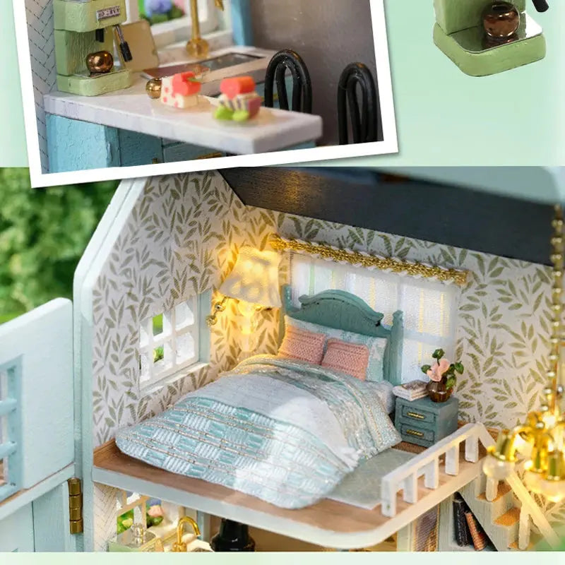 Magnificent Architectural miniature house - Model to assemble