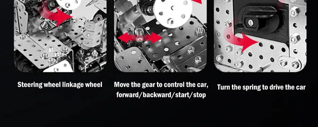 Iron Blocks vehicle & fighter Model to assemble