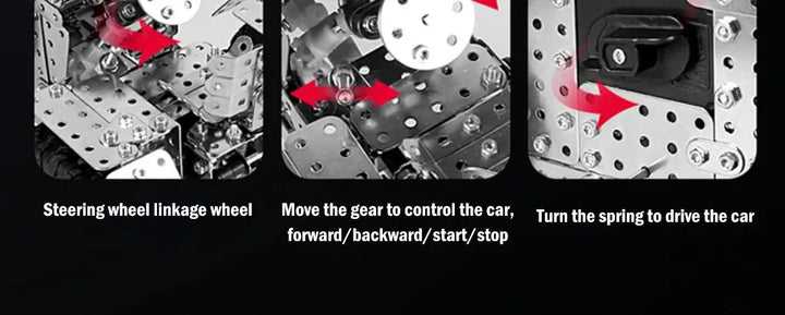 Iron Blocks vehicle & fighter Model to assemble