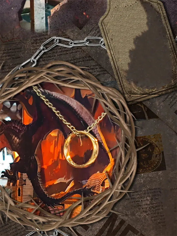 The Lord of the Rings Book Nook - Model to assemble