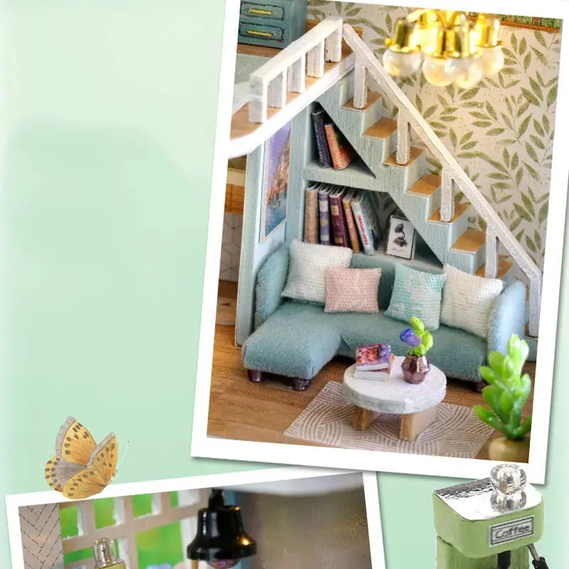 Magnificent Architectural miniature house - Model to assemble