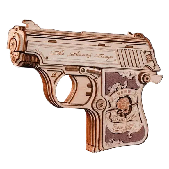 Wooden Gun Model Kit Model to assemble