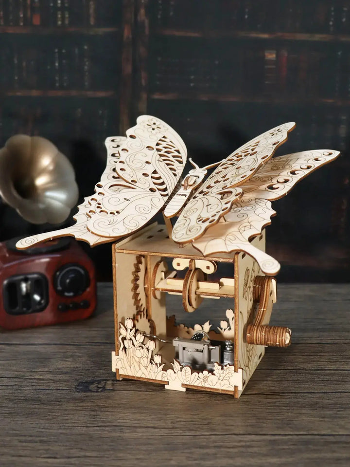 Butterfly Music Box Model to assemble