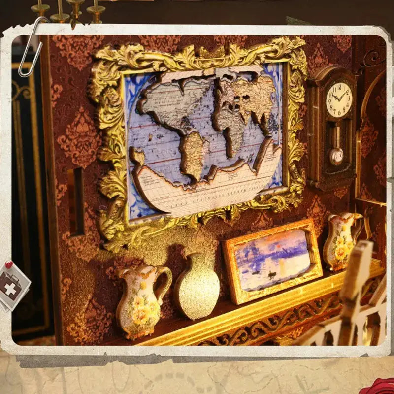 Library of Books DIY Book Nook Kit