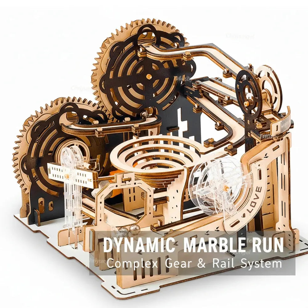 Rolling Ball Track Model Kits - Model to assemble