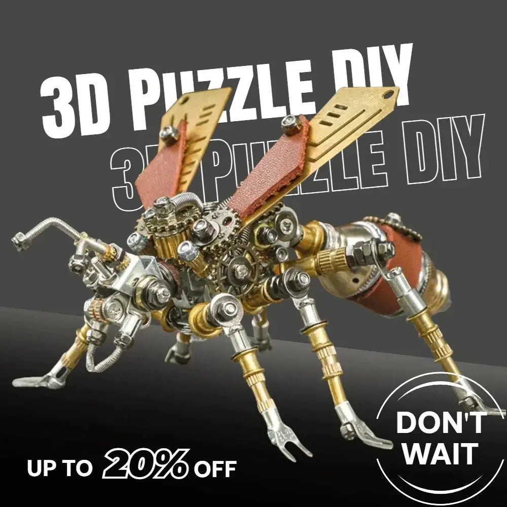 Metal insect Model to assemble