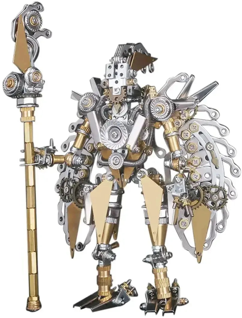 Guan Yu Metal Model Kit – 3D Mechanical Warrior Puzzle DIY Assembly Toy & Desk Ornament - Model to assemble