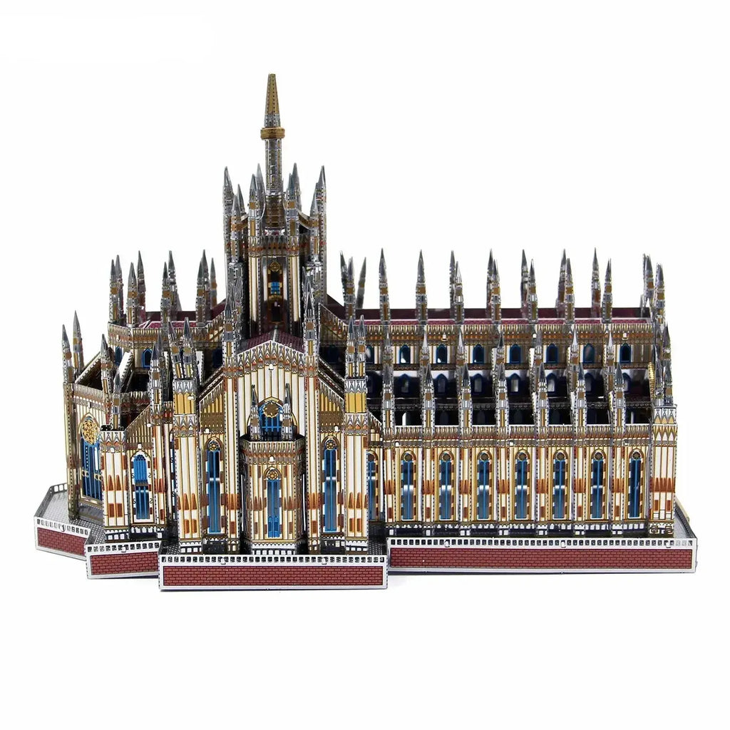 Milan Cathedral Building Metal Model Kit - Model to assemble