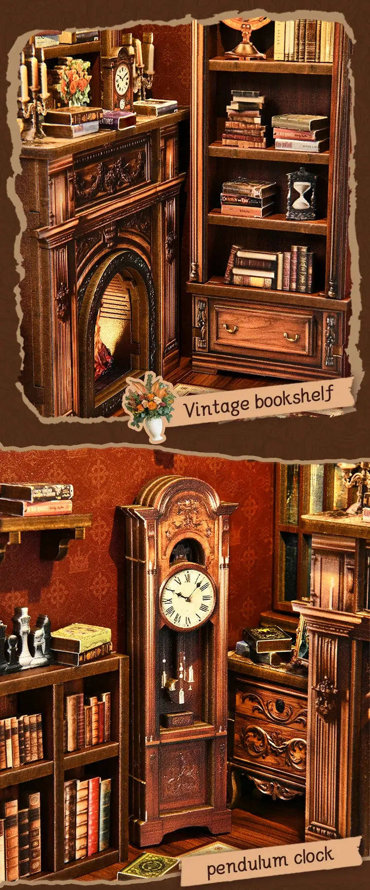 Bookend Set DIY - Model to assemble