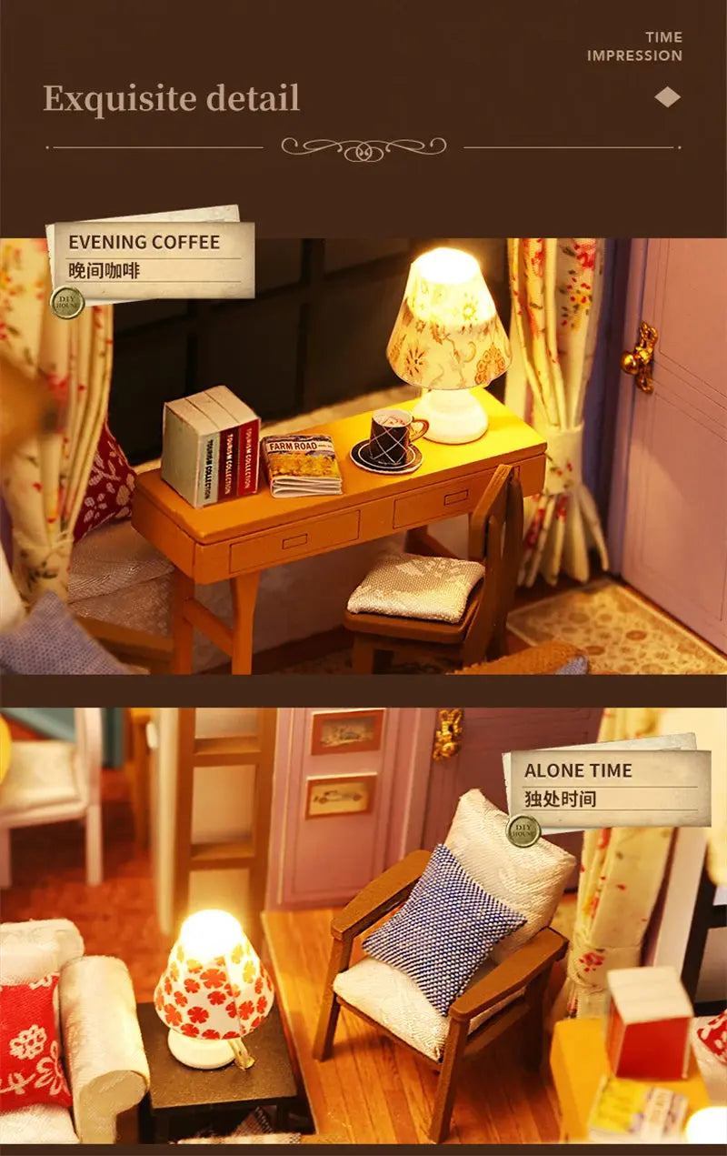 Joey‘s Apartment Doll House - Model to assemble