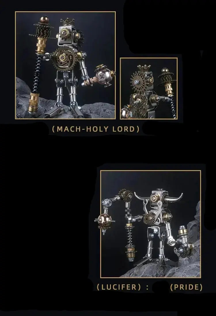 Warriors Metal Model Kit - Model to assemble