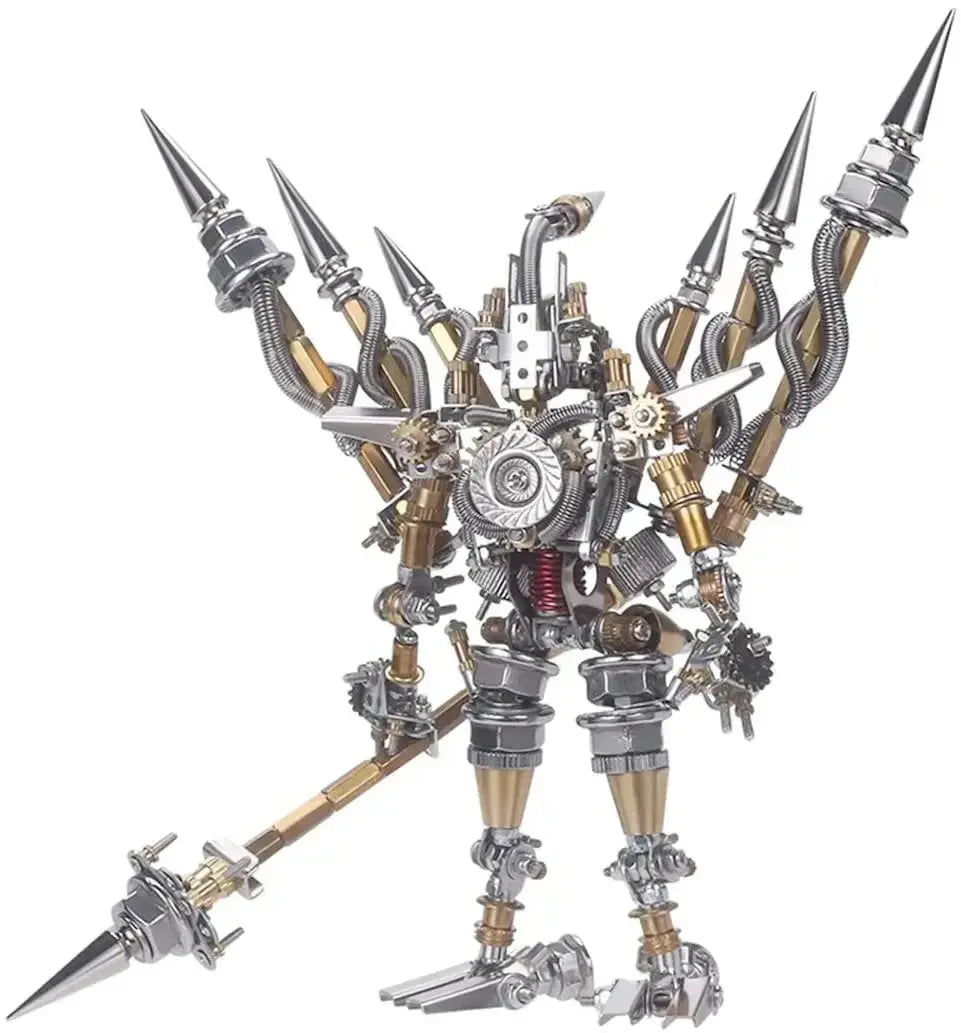 Guan Yu Metal Model Kit – 3D Mechanical Warrior Puzzle DIY Assembly Toy & Desk Ornament - Model to assemble