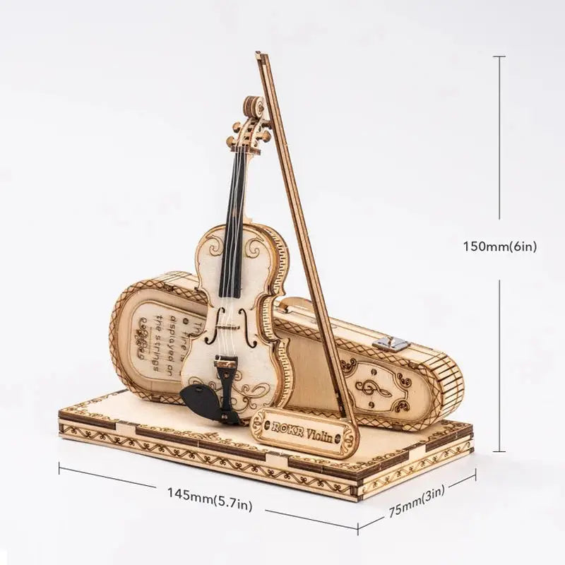 Violin Capriccio 3D Wooden Puzzle