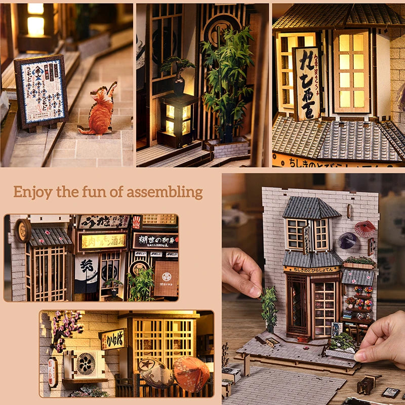 Cat's Alley DIY Miniature House - Model to assemble