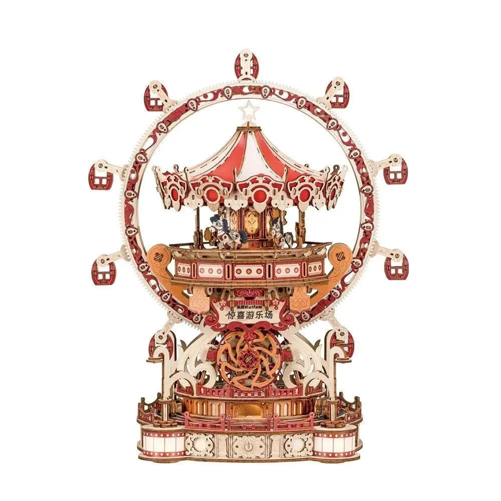 Wooden Playground Miniature Model - Model to assemble