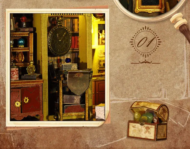 Magic Treasure Doll House - Model to assemble