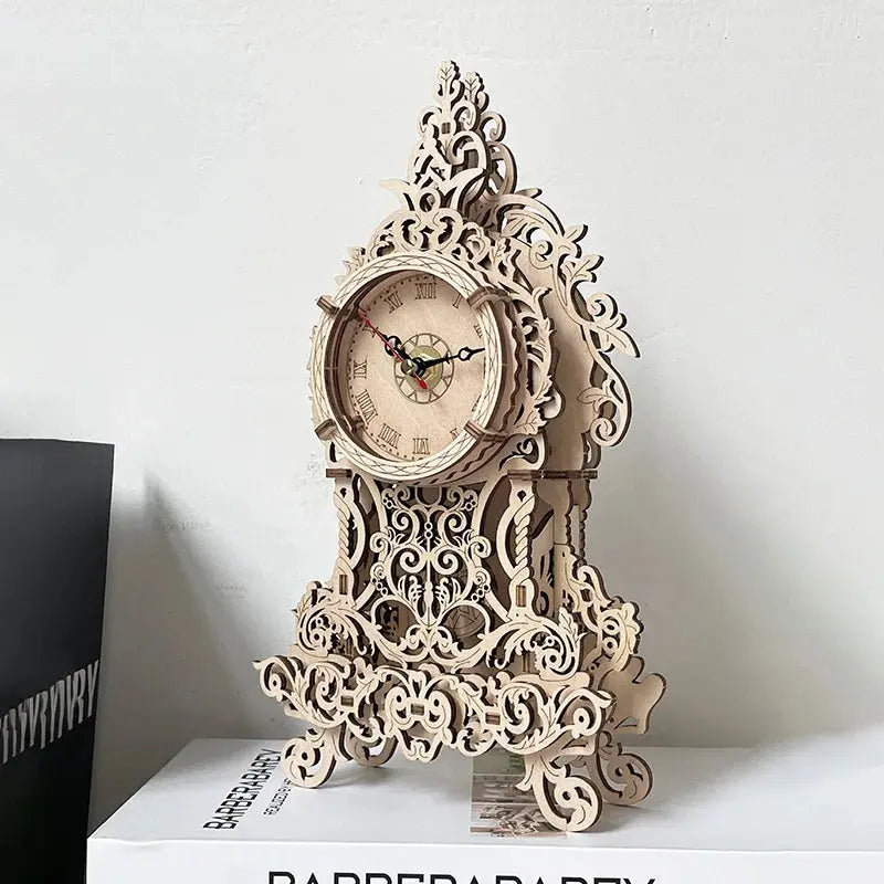 Vintage Pendulum Owl Clock Ferris Wheel Model to assemble