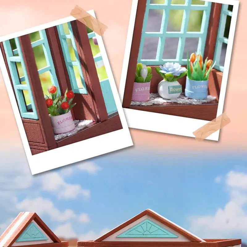 Magnificent Architectural miniature house - Model to assemble