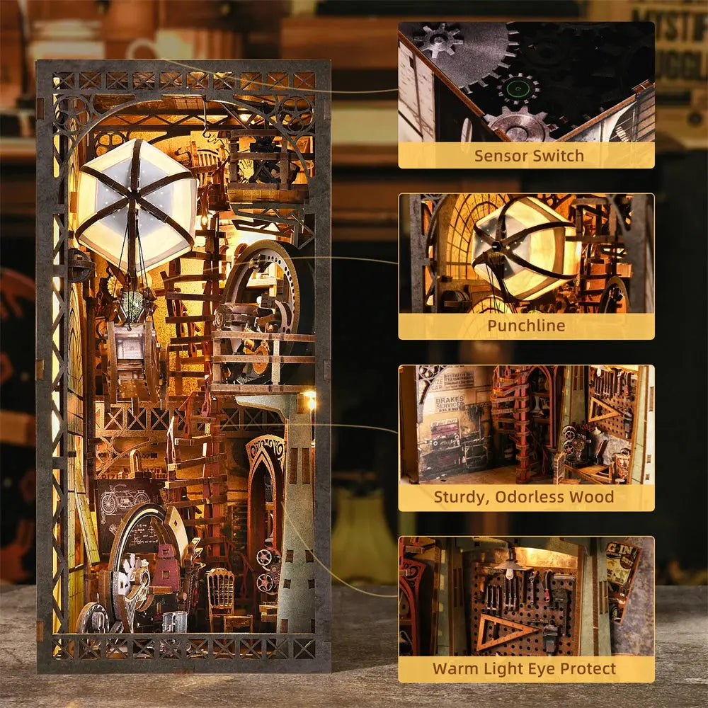 Balloon Studio Ship Bookshelf - Model to assemble