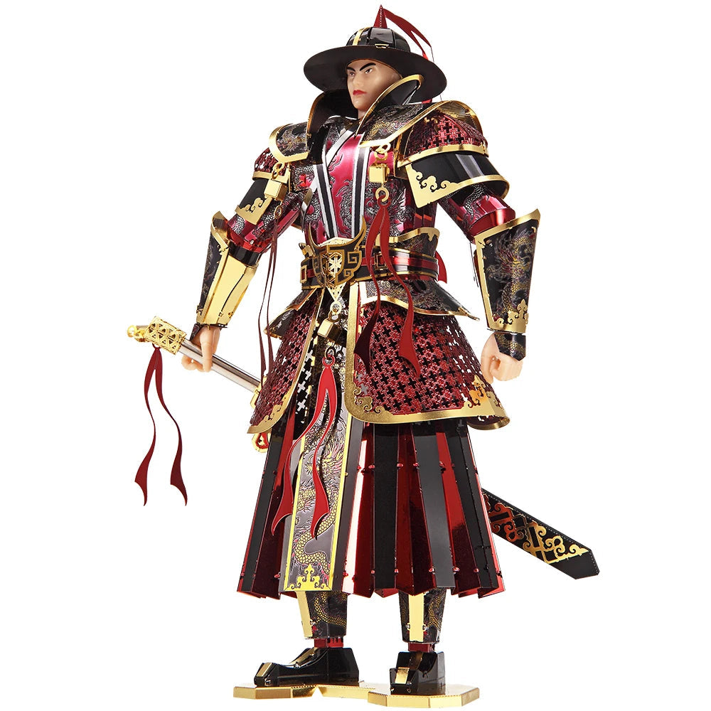 Piececool Puzzle 3D Metal Model The Imperial Guards of Ming Dynasty DIY Assembly Model Kit Toys for Teen Adult Model to assemble
