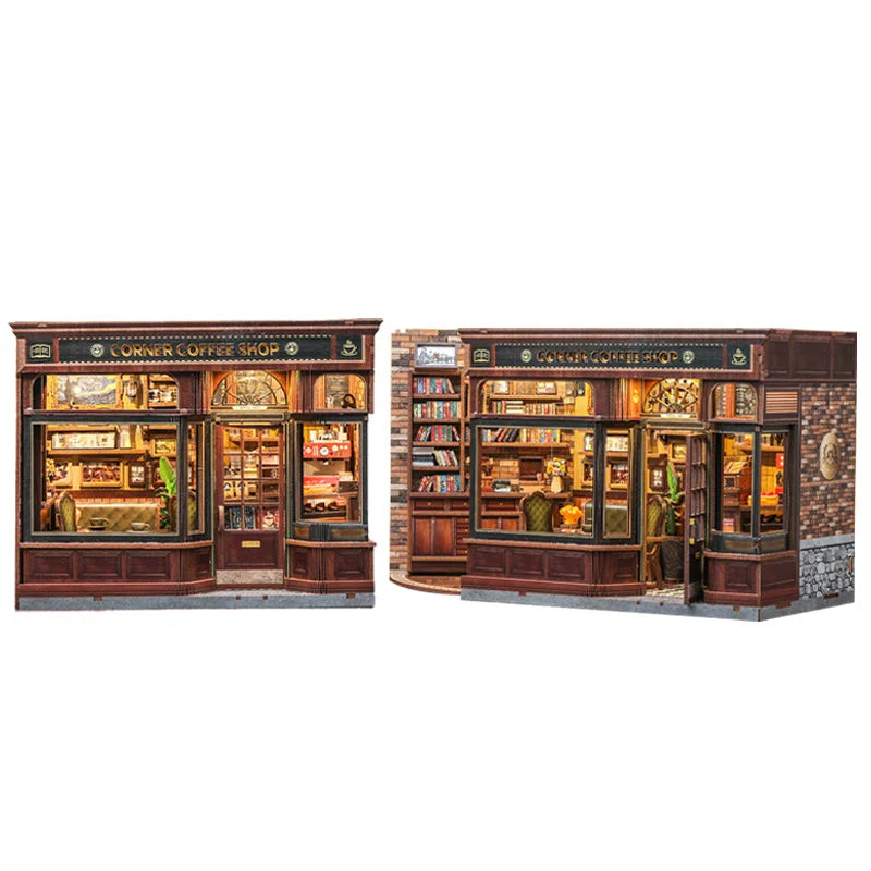 Japan Style Book Nook - Model to assemble