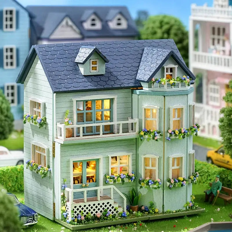 Magnificent Architectural miniature house - Model to assemble