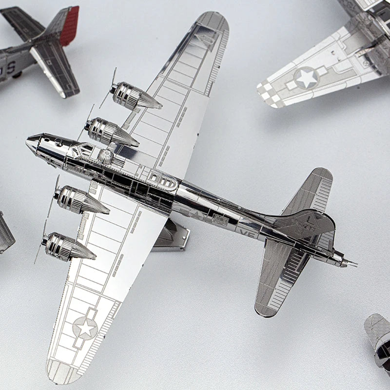Metal Aircraft 3D Puzzle Model Kits DIY Model to assemble