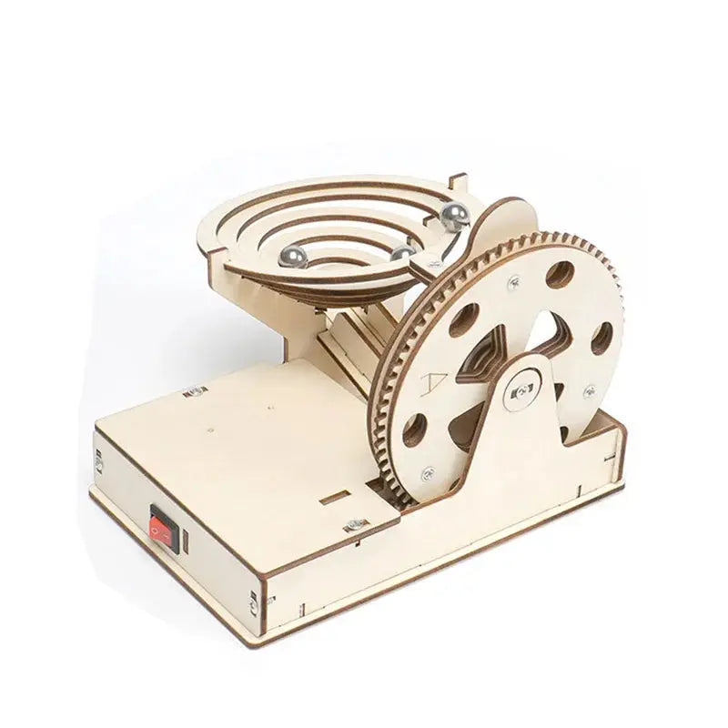 DIY Assemble Mechanical Marble Run - Model to assemble