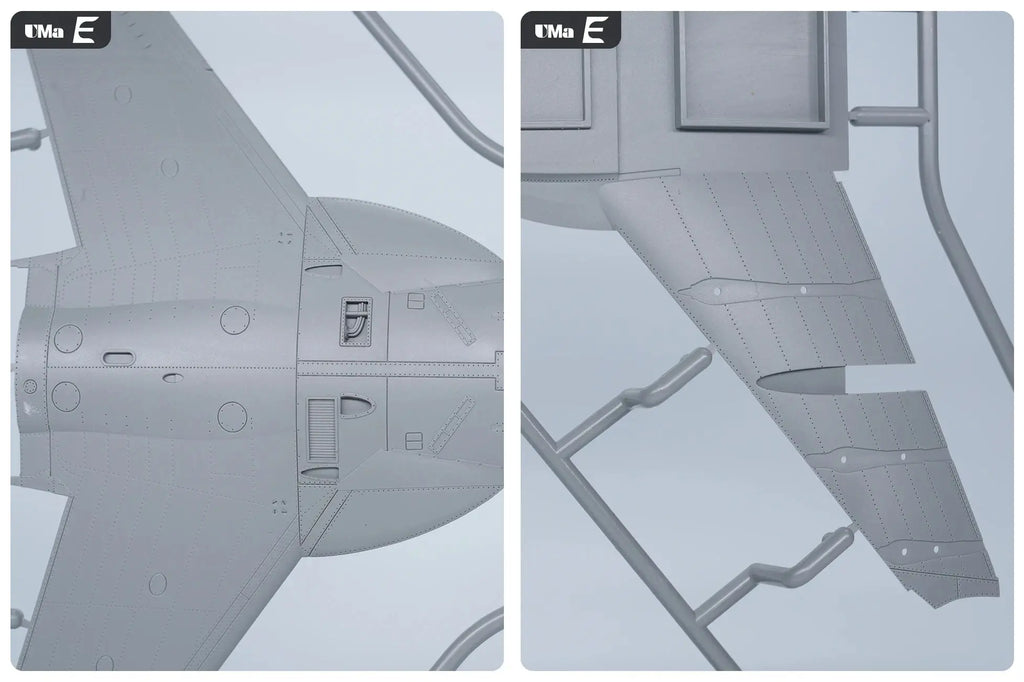 AV-8B Harrier II Plus Attack Aircraft Model Kit 1/48 Scale – USMC Military Jet DIY Assembly - Model to assemble
