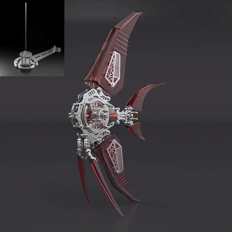 Metal Angel Fish Model Kit - Model to assemble