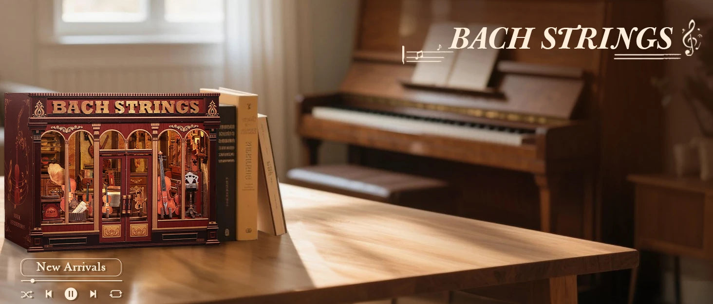 Japan Style Book Nook - Model to assemble