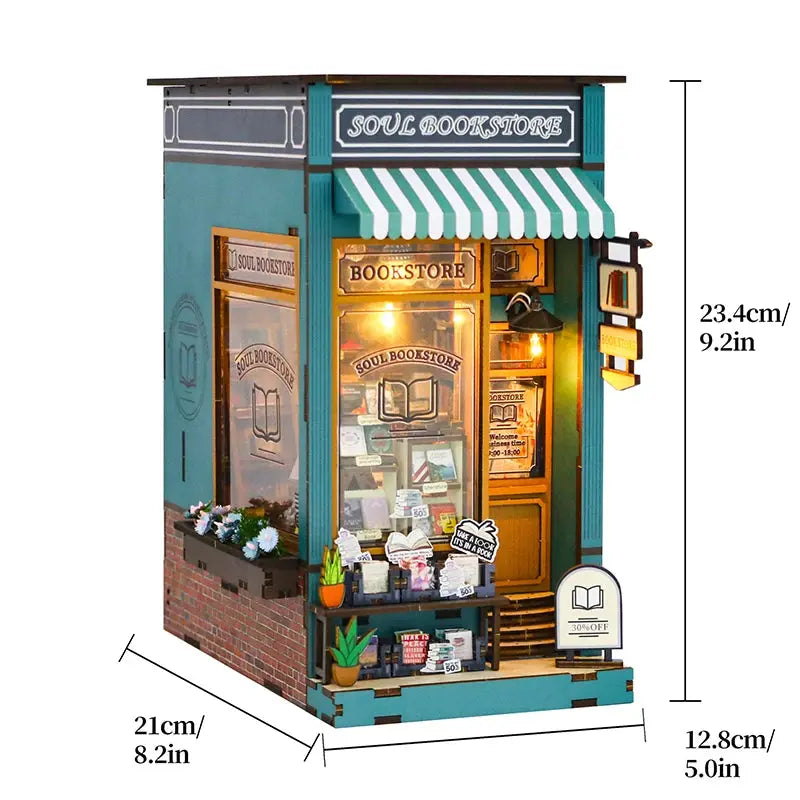 Sorcerer's Shop Book Nook