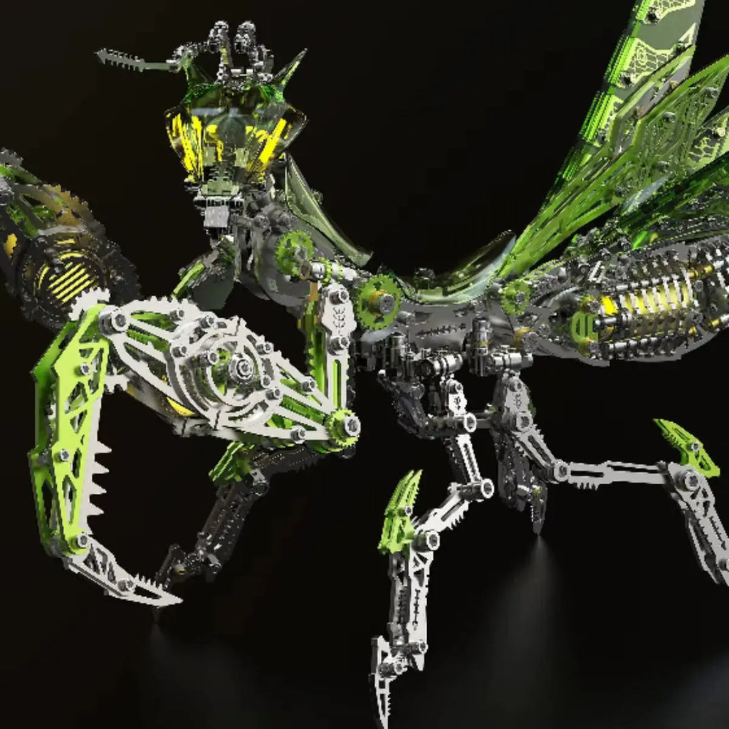 Metal Mechanical Praying Mantis Model Kit