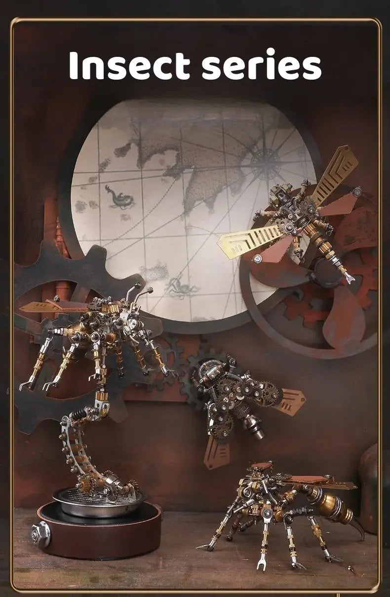 Metal insect Model to assemble
