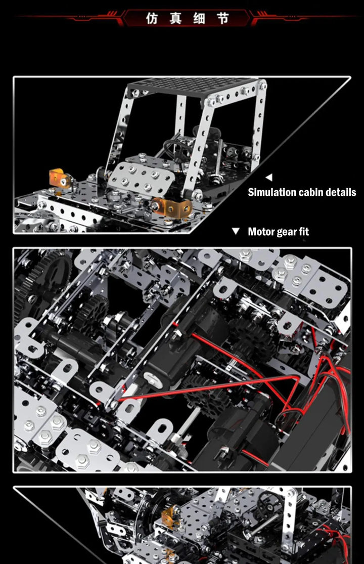 Iron Blocks vehicle & fighter Model to assemble