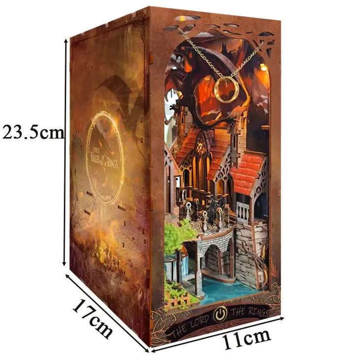 The Lord of the Rings Book Nook - Model to assemble