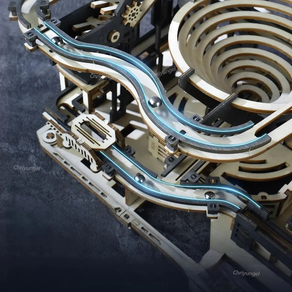 Rolling Ball Track Model Kits - Model to assemble