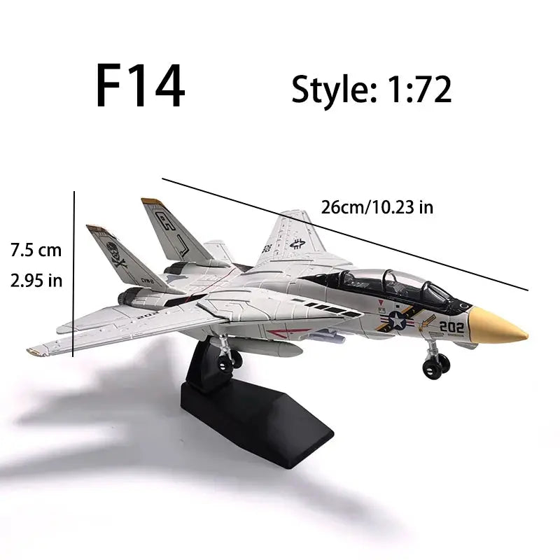 F-14 Tomcat Fighter Jet Building Block Set – Military Aircraft DIY Model Kit for Teens & Adults Model to assemble