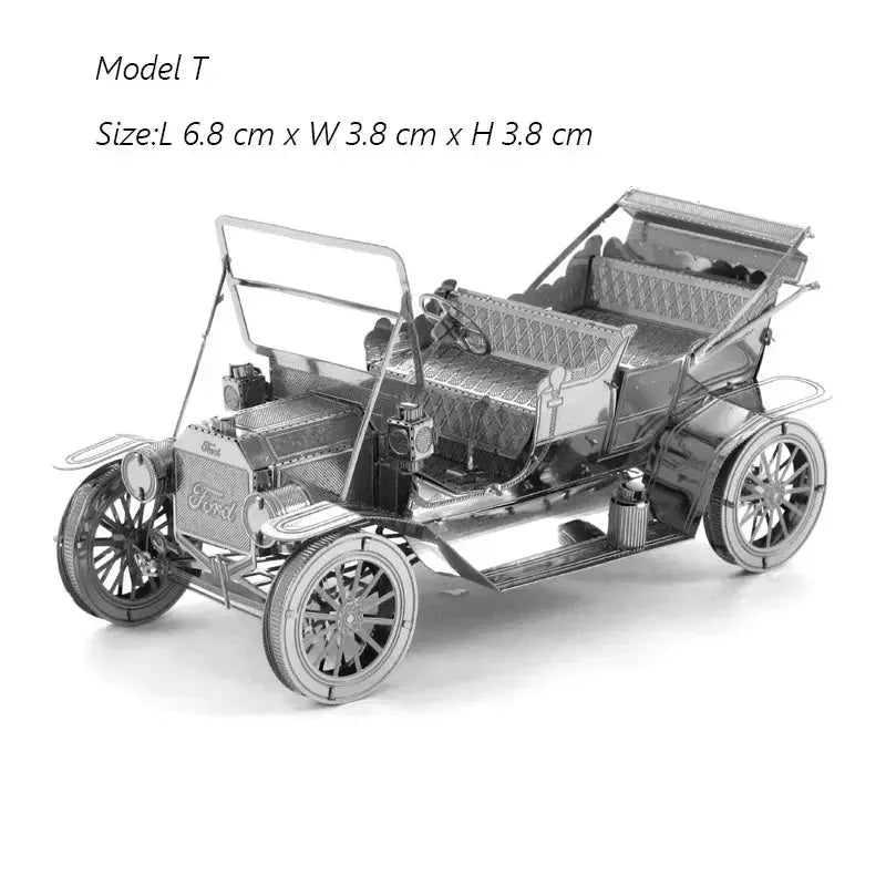 Vehicles 3D Metal Puzzles - Model to assemble