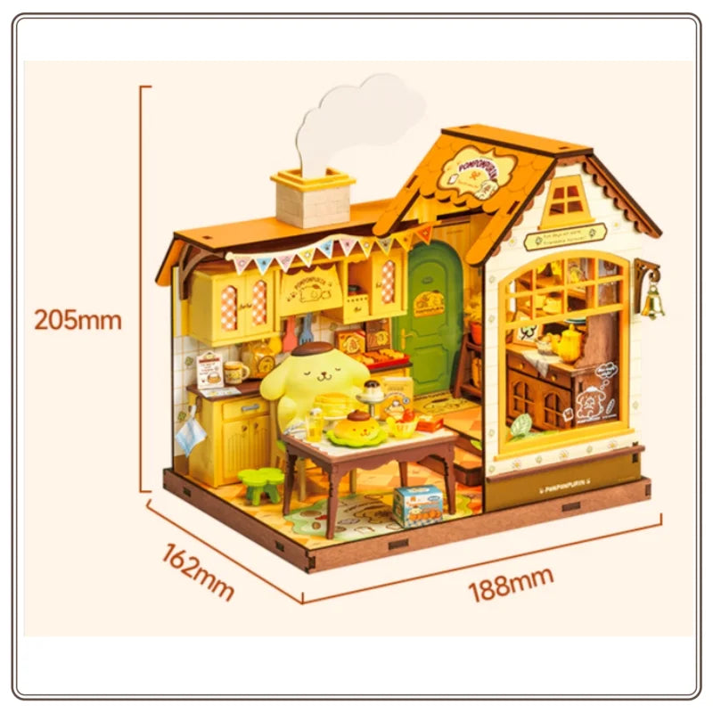Sanrio Pudding Dog House - Model to assemble