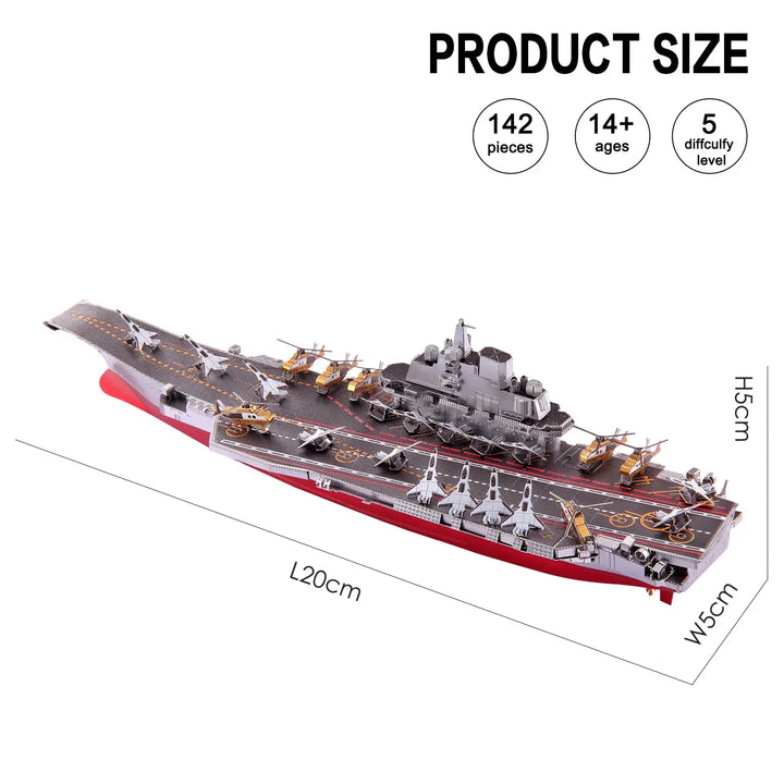 Yamato Nagato Class Battleship Metal Model to assemble