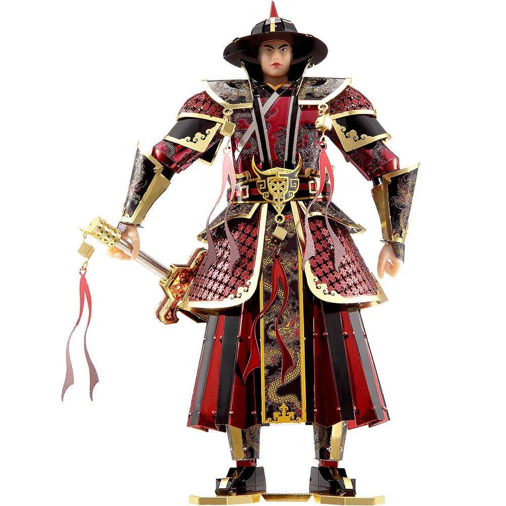 Piececool Puzzle 3D Metal Model The Imperial Guards of Ming Dynasty DIY Assembly Model Kit Toys for Teen Adult Model to assemble