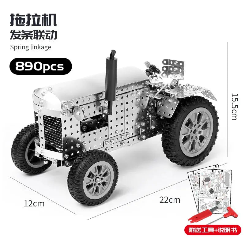 Iron Blocks vehicle & fighter Model to assemble