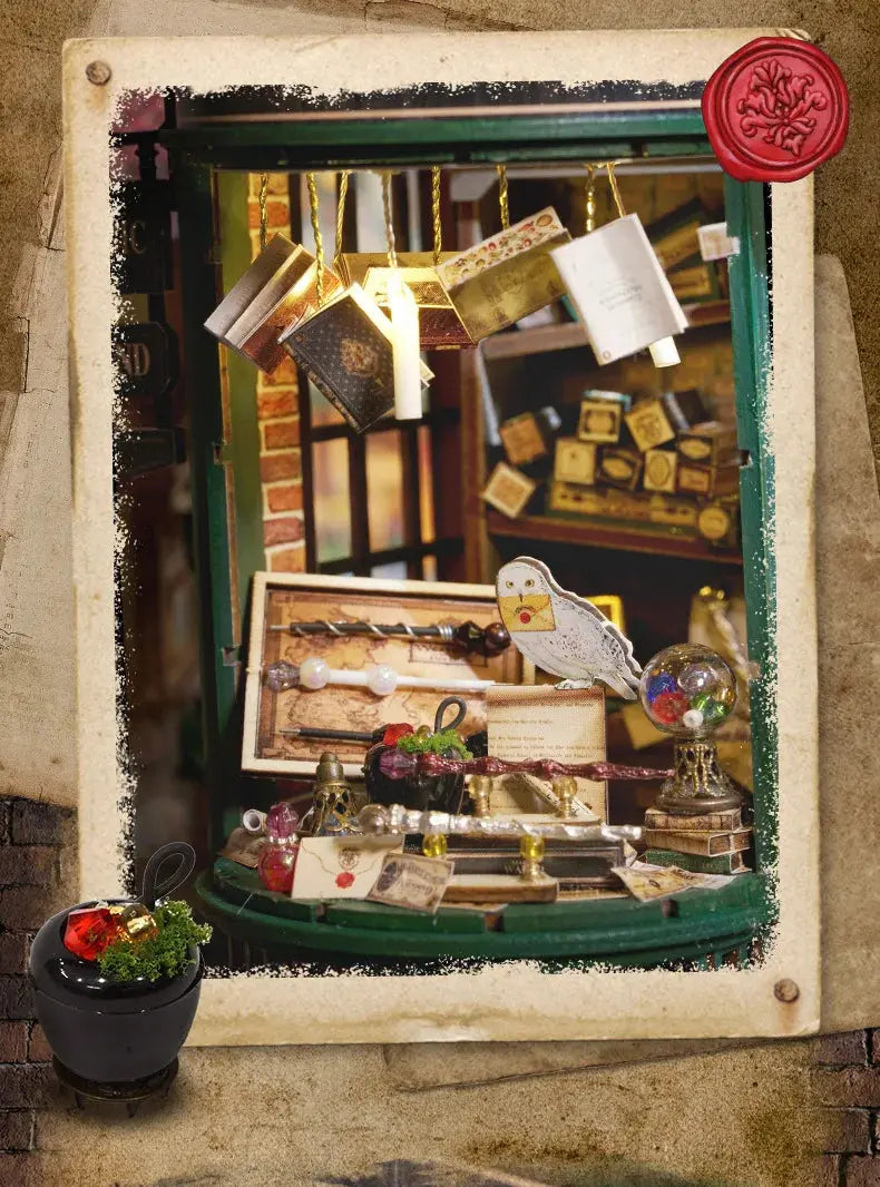 Magic Shop Dollhouse - Model to assemble