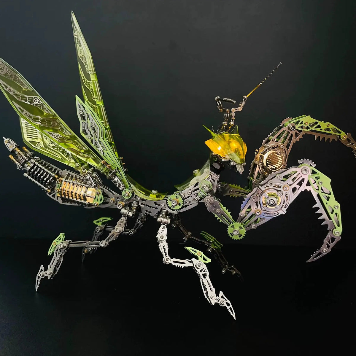 Metal Mechanical Praying Mantis Model Kit