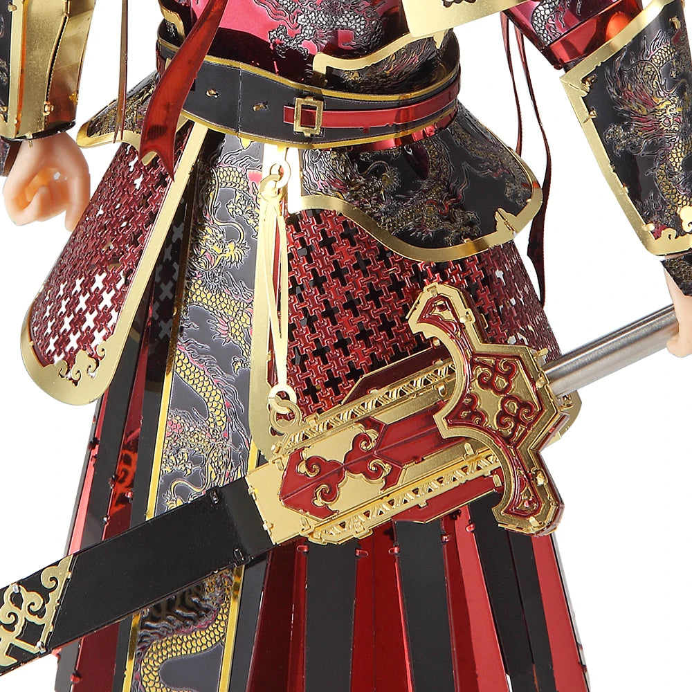 Piececool Puzzle 3D Metal Model The Imperial Guards of Ming Dynasty DIY Assembly Model Kit Toys for Teen Adult Model to assemble
