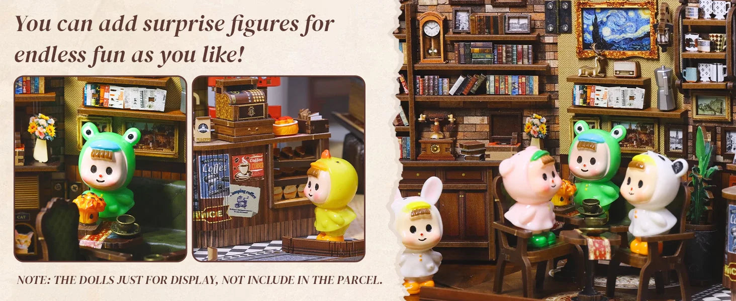 Japan Style Book Nook - Model to assemble